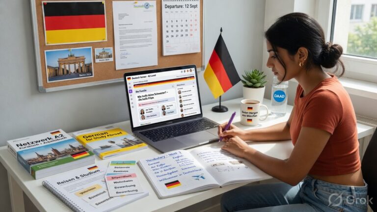 Learn German from A1 to B2